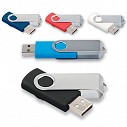 Memory stick-uri USB colorate cu capac de protectie glisat - 45104