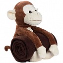 Paturi promotionale din fleece cu maimuta din plus pentru prindere - 8908