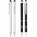 Pixuri promotionale din aluminiu cu stylus pen si pasta de scris albastra - 10656000