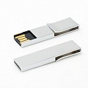 Stick-uri USB promotionale din otel inoxidabil cu corp subtire - CM1149