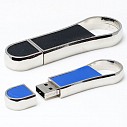 Stick-uri USB promotionale din piele naturala cu forma ergonomica - CM1187