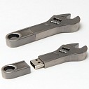 Stick-uri USB promotionale din metal cu forma de cheie mecanica - CM1121