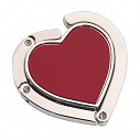 Suporturi promotionale metalice cu forma de inima pentru genti - 0407850