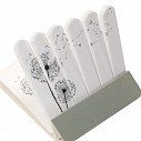 Seturi de sase pile promotionale de unghii in cutie din carton - 0320018