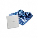 Esarfe promotionale albastre pentru dame, cu plic de cadou - 99218