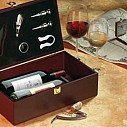 Seturi de vin cu cutie pentru doua sticle - Burgundy 0301405