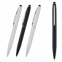 Pixuri promotionale metalice cu design clasic si varf touch pen - P610721