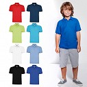 Tricouri promotionale polo pentru copii, din bumbac si poliester de 220 gr - Pegaso Child 6610