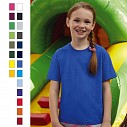 Tricouri promotionale pentru copii, din bumbac cu maneci scurte - F10801