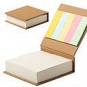 Etichete adezive promotionale in 5 culori diferite cu coperta de carton - AP721494