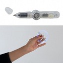 Pixuri promotionale din plastic cu figet spinner luminos - 0981