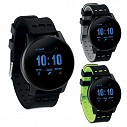 Ceasuri smart-watch promotionale cu curea din silicon si cadran rotund - MO9780