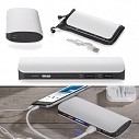 Powerbank-uri USB de 10000 mAh cu saculet pentru depozitare - 45101