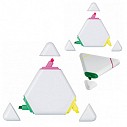 Evidentiatoare triunghilare din plastic cu 3 culori - 19043