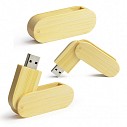 Stick-uri USB promotionale de 8 GB din lemn de bambus - 44071