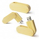 Stick-uri USB promotionale de 16 GB din lemn de bambus - 44072
