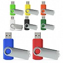 Memory stick-uri USB de 16 GB din plastic colorat cu capac din aluminiu - 44012