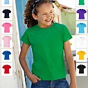 Tricouri promotionale pentru copii, clasice din bumbac - Girls Valueweight T - 61-005