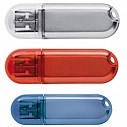 Mini memory stick-uri USB promotionale cucapac transparent - Infotech MO1008