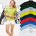 Tricouri promotionale de dame, din bumbac cu guler polo - SG50F