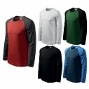 Tricouri promotionale barbatesti, bicolore, cu maneci lungi - Street LS AD130
