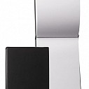 Carnetele A6 de lux cu prindere elastica si coperti negre din imitatie de piele - Cacharel CNM325