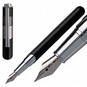 Stilouri de lux cu capac elegant si corp negru lucios - Cerruti Corner NSS4132