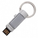 Memorii stick USB Cacharel de 8 Gb cu finisari gri - Aquarelle CAU191