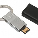Brelocuri metalice de lux cu stick USB de 8Gb si husa protectoare - Cerruti NAU420