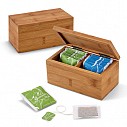 Cutii din lemn de bambus cu 20 plicuri de ceai - 93995