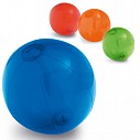 Mingi promotionale gonflabile de plaja, colorate, din PVC trasnparent - 98219