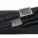 Seturi de lux cu 2 ceasuri Ungaro cu curele din piele naturala - UPMM494