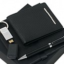 Seturi de portofele cu pixuri si stickuri USB de 8Gb - Cerruti NPBUW455