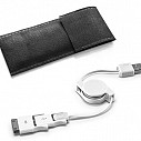 Cabluri USB promotionale de alimentare cu adaptor iPhone - 97313