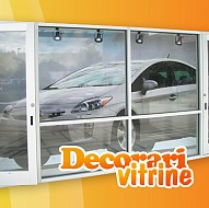 Autocolante PVC pentru geamuri si vitrine