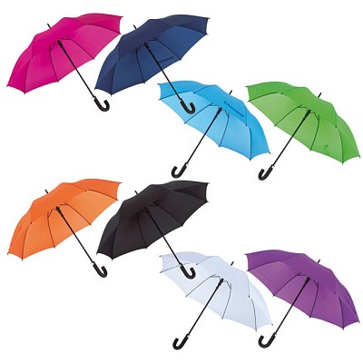 umbrele promotionale 0104195 cu maner negru cauciucat