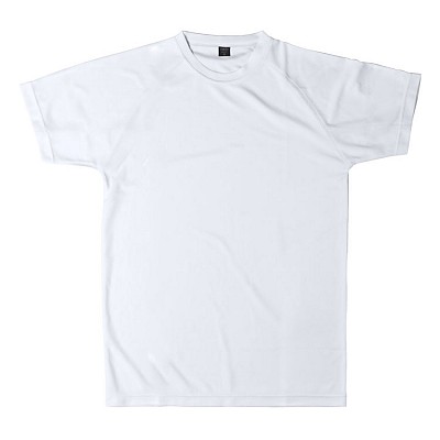 tricouri promotionale albe pentru adulti cu guler rotund AP781853