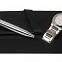 Seturi cu ceasuri si pixuri metalice de lux argintii - Ungaro UPBM4363