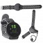 Ceasuri promotionale de tip smart watch cu functii fitness si curea din silicon - 09124