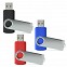Memory stick-uri USB de 4 GB din plastic colorat cu capac din aluminiu - 44010