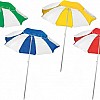 Umbrele bicolore de plaja cu 8 panele - 54623