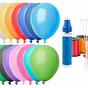 Baloane promotionale colorate cu accesorii pentru prindere - AP718093 Baloane promotionale colorate cu accesorii pentru prindere - AP718093