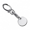 Brelocuri metalice promotionale cu moneda pentru cosul de cumparaturi - 23076 Brelocuri metalice promotionale cu moneda pentru cosul de cumparaturi - 23076