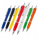 Pixuri colorate din plastic cu accesorii metalice cromate - 11679 Pixuri colorate din plastic cu accesorii metalice cromate - 11679