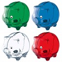 Pusculite promotionale din plastic cu forma de porcusor - 8209 Pusculite promotionale din plastic cu forma de porcusor - 8209