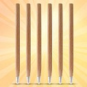 Pixuri promotionale din lemn cu capac - 10612100 Pixuri promotionale din lemn cu capac - 10612100