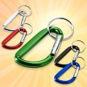 Brelocuri promotionale din aluminiu cu inel si carabina mare - 11808502 Brelocuri promotionale din aluminiu cu inel si carabina mare - 11808502