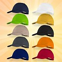 Sepci unisex din bumbac, cu 5 panele colorate si inchidere prin banda scai - 11106609 Sepci unisex din bumbac, cu 5 panele colorate si inchidere prin banda scai - 11106609