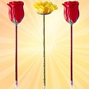 Pixuri promotionale din plastic cu decoratiuni florale in capat - AP741786 Pixuri promotionale din plastic cu decoratiuni florale in capat - AP741786