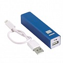 Acumulator portabil USB metalic, de 2200 mAh de tip powerbank - 1107200